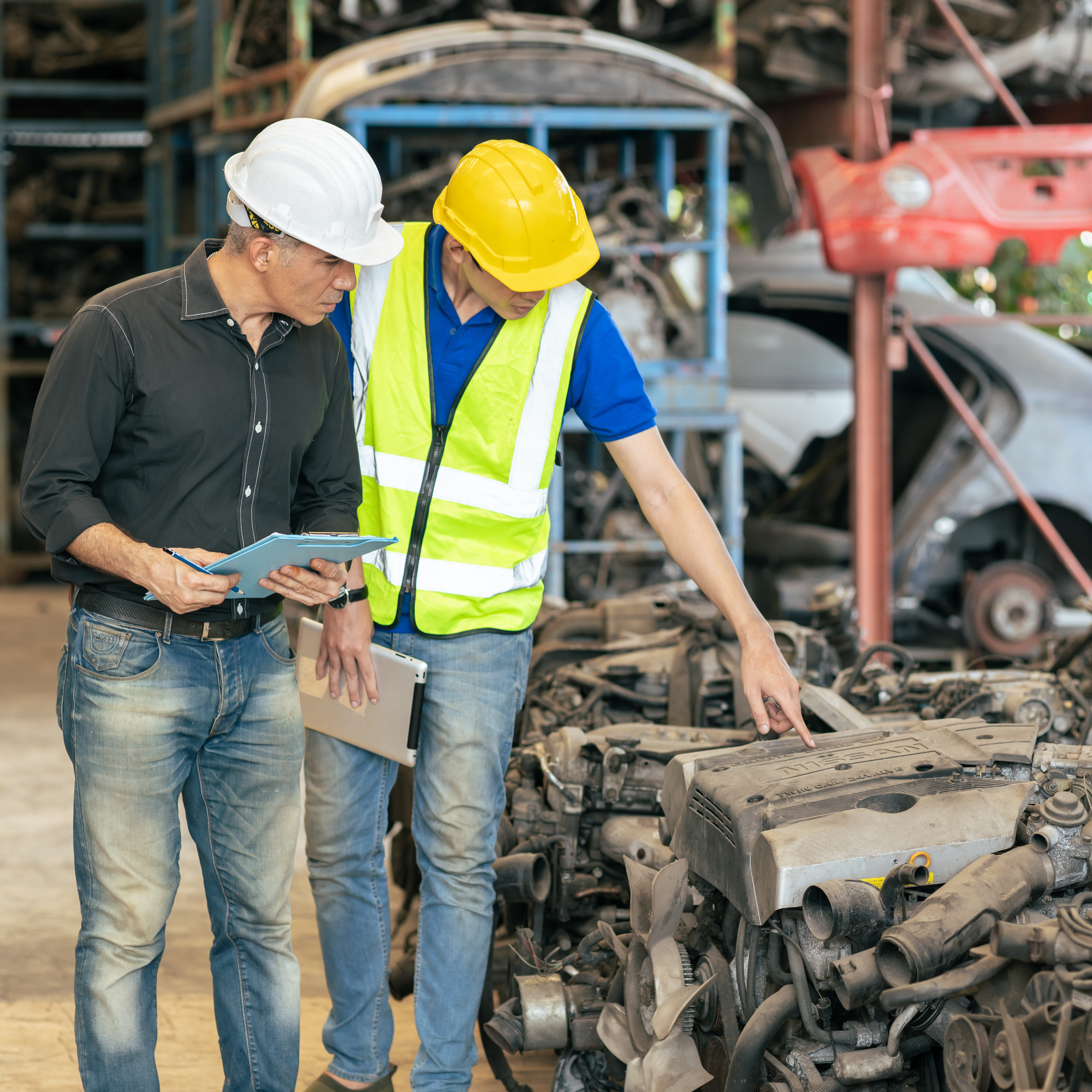 Used car parts business owner EMR Case Study